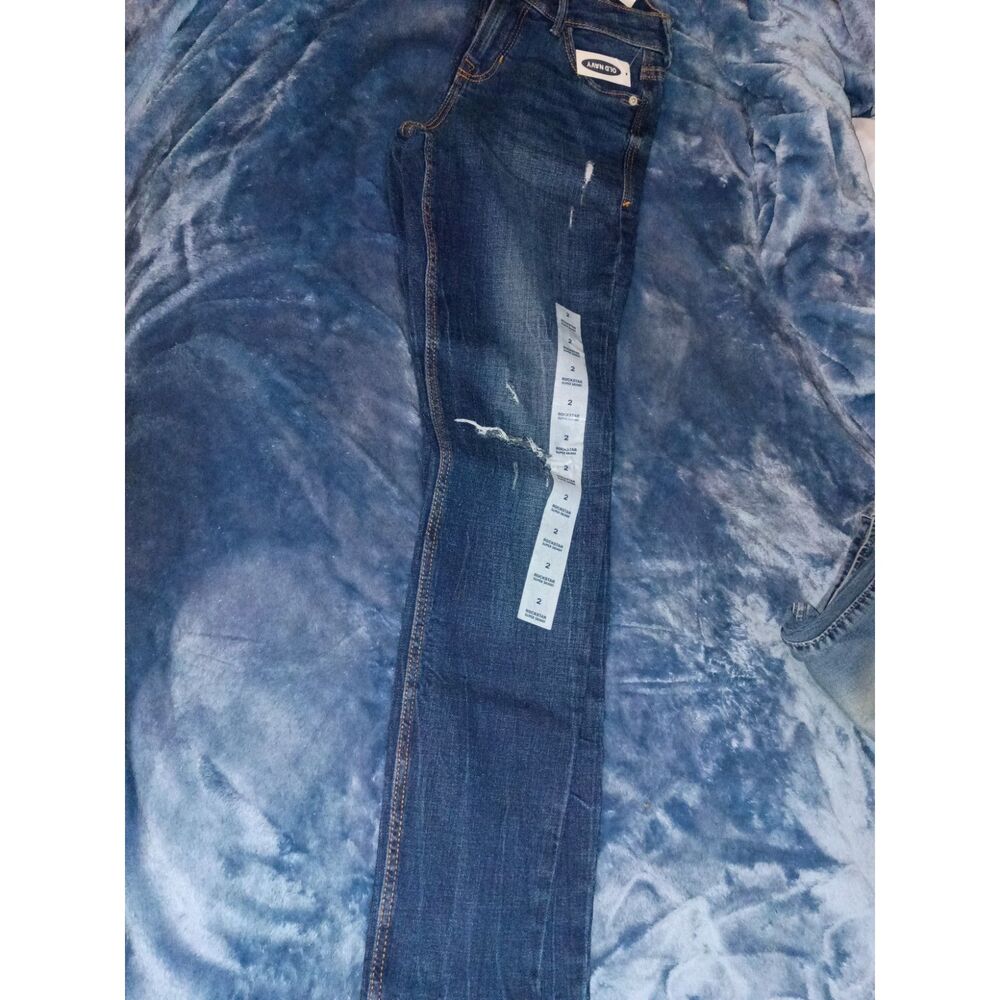 Light and Medium Stone Wash Jeans NWT size 2 two pair